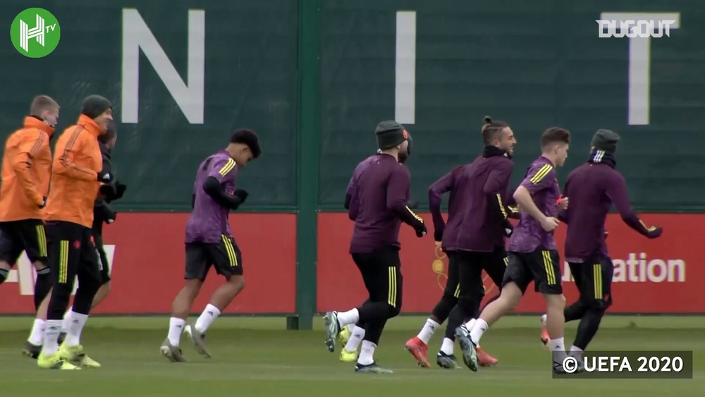 Man Utd face AC Milan in a Europa League game on Thursday. DUGOUT