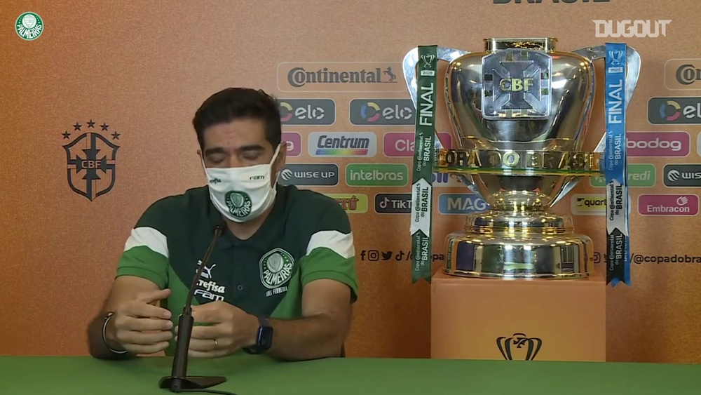 Abel Ferreira falou sobre a final da Copa do Brasil. DUGOUT