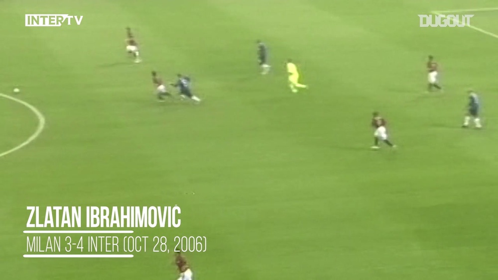 Il gol di Ibra nel Derby. Dugout
