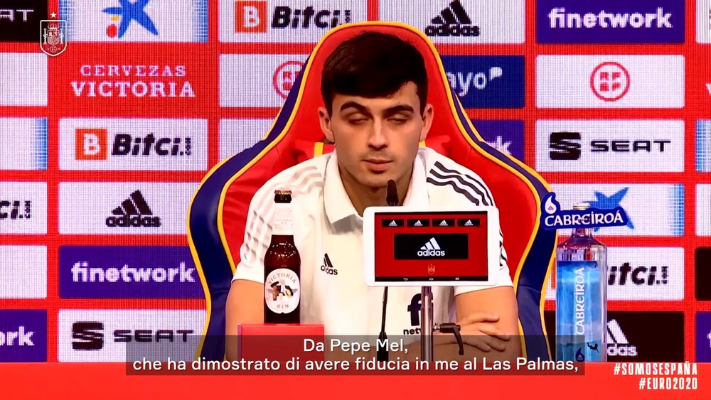 Pedri commenta il record. Dugout