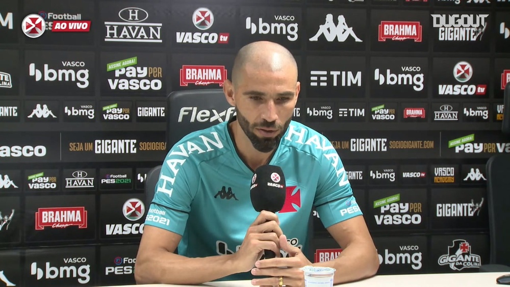 Vasco apresenta o goleiro Vanderlei. DUGOUT