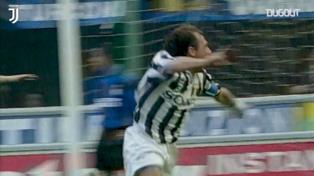 La rete di Conte contro l'Inter. Dugout
