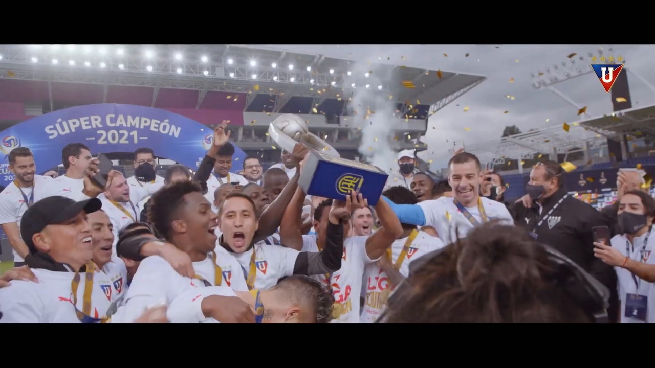 Video Liga De Quito Celebrates Winning The Supercopa Ecuador