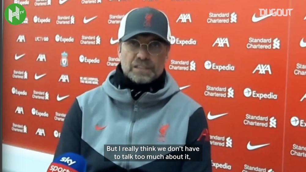 Jurgen Klopp believes TAA should be left to play football. DUGOUT