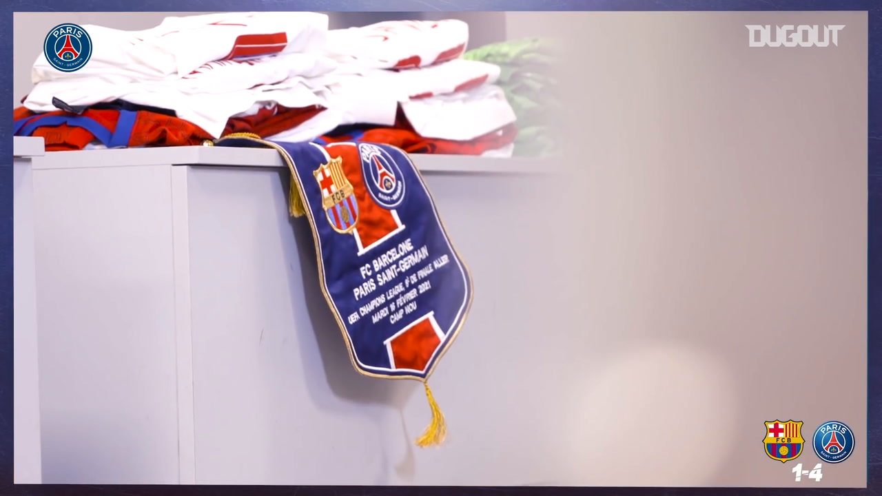 Video Behind The Scenes As Psg Thrash Barcelona
