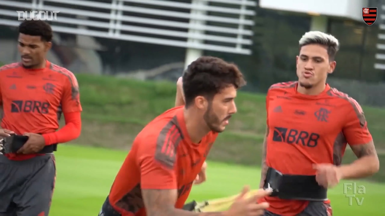 Video Flamengo S Training Session Ahead Of Velez Sarsfield Game