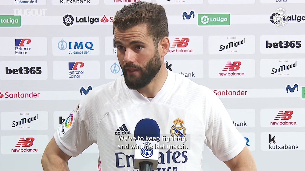 Nacho still believes Real Madrid can win the title. DUGOUT