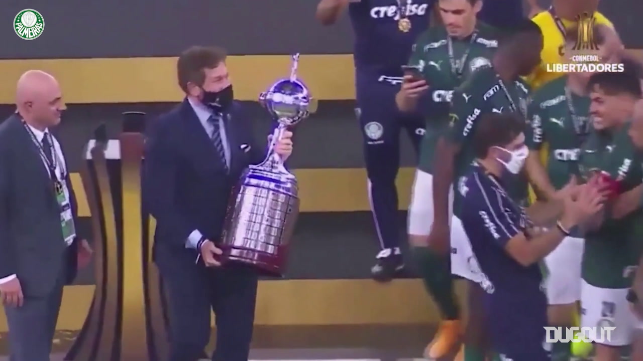 Video Palmeiras Celebrate Winning Copa Libertadores