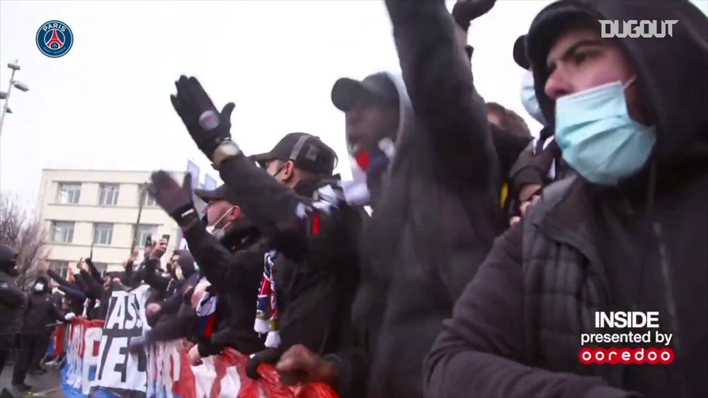 Il dietro le quinte di PSG-Marsiglia. Dugout