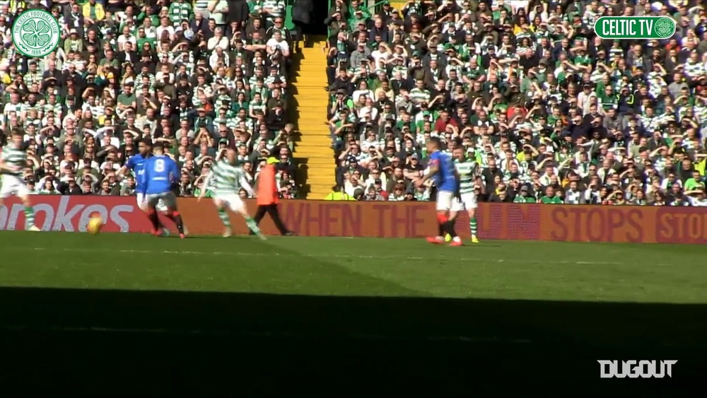 VIDÉO : la contre-attaque incroyable d'Odsonne Édouard contre les Rangers. Dugout