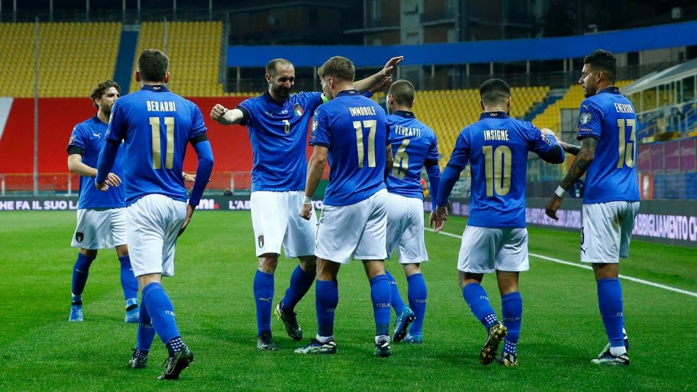 photo Insigne Next To Bonucci mancini and bonucci call for italy