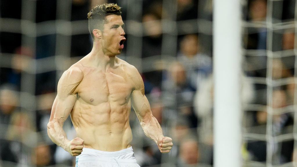 ronaldo no shirt