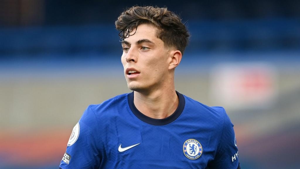 Kai Havertz Evoque Ses Diffficultes Chez Les Blues [ 563 x 1000 Pixel ]