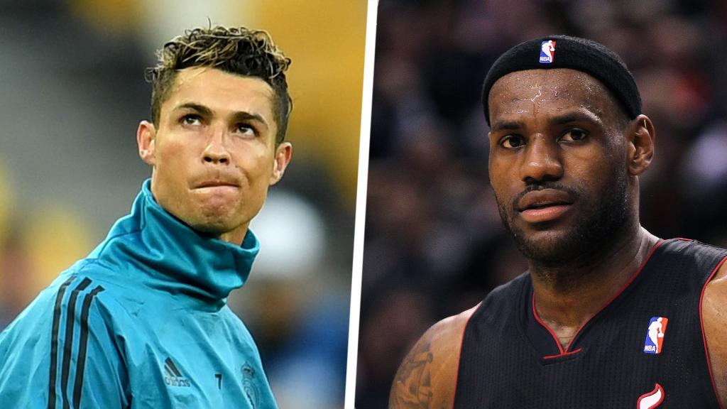 cristiano ronaldo lebron james