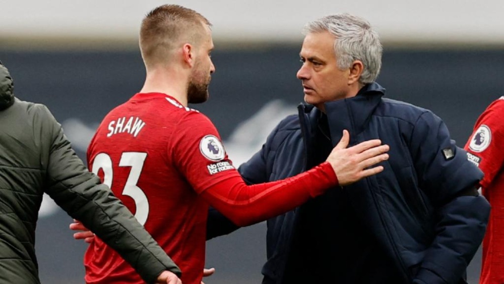 Shaw hits back at former Man Utd boss Mourinho in scathing criticism: Clearly I'm in his head. AFP