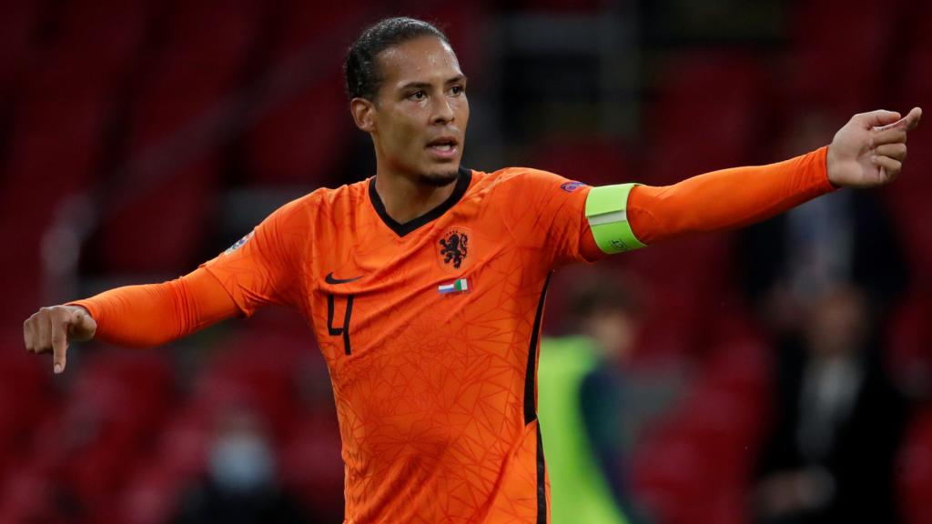 van dijk netherlands jersey